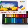 Non Toxic Soft Pastel Set 24 Colors Square Chalk Artists-2