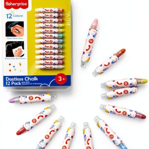 Kids Drawing Chalk Sunny Days 12 Colors Mess Free-0