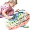 Feela Sidewalk Chalk 168 Pack Kids Drawing Colors Outdoor-5