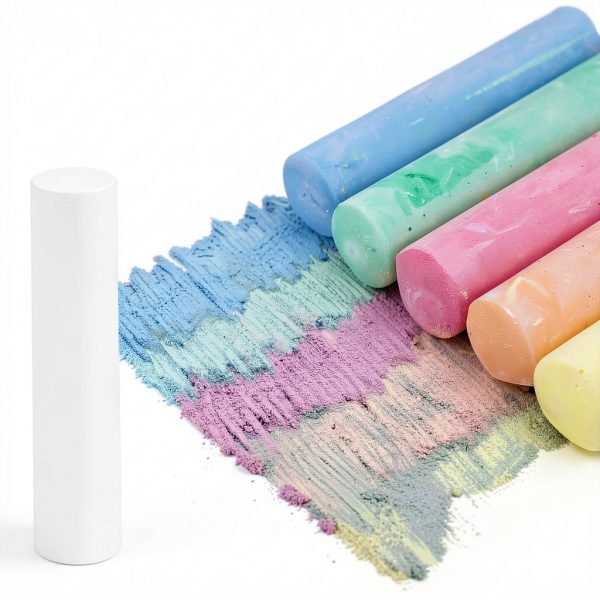 SMALL FISH Sidewalk Chalk Non Toxic Washable Kids Drawing-1