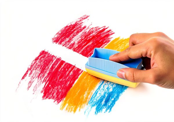 MOMJOY Kids Drawing Chalks Dustless Non-Toxic Multicolor-5