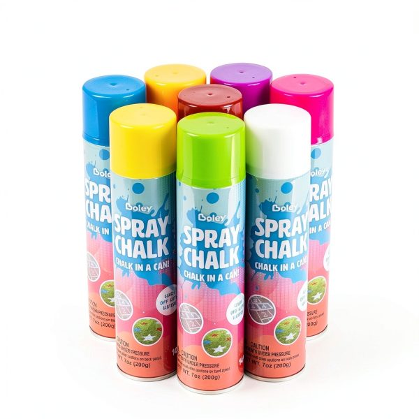 Boley Sidewalk Chalk Spray Paint Kids Outdoor Art Set-1