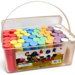 J-hong Kids Drawing Chalks Washable Non-Toxic Multicolor Set-0