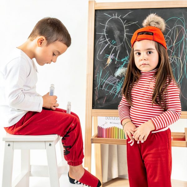 Heyoxista Kids Drawing Chalks Dustless Multicolor 72 Pack-6