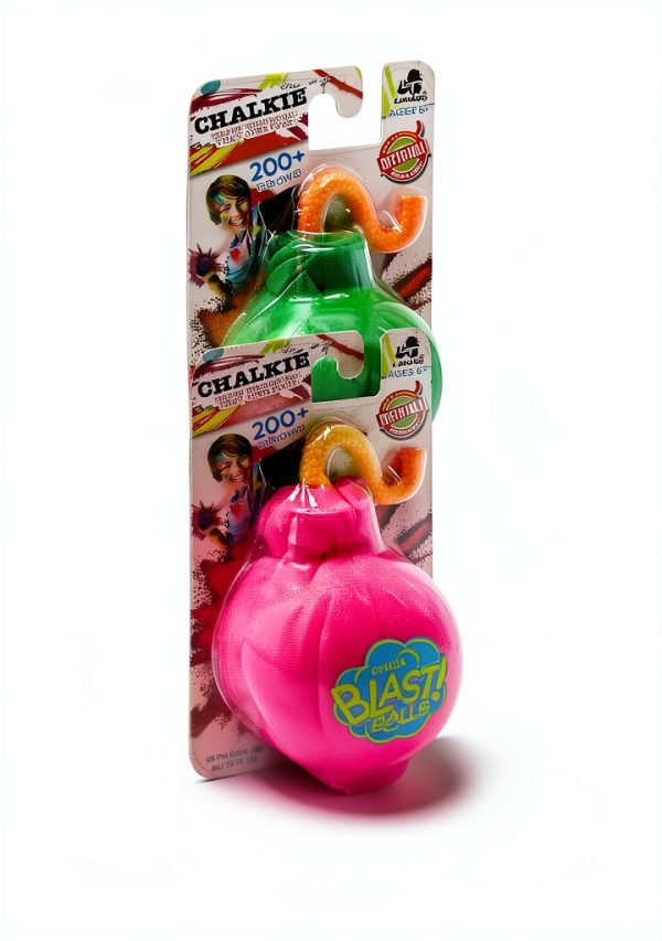 Lanard Chalk Blast Balls Washable Outdoor Fun Kids-0