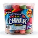 Cra Z Art Drawing Chalk Assorted Colors Kids Outdoor Fun-0