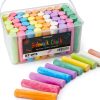 VEESA Kids Drawing Chalks Washable Non Toxic Outdoor Fun-0