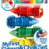 Melissa Doug Kids Drawing Chalk Set with Holders-0