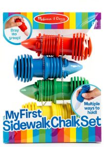 Melissa Doug Kids Drawing Chalk Set with Holders-0
