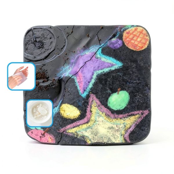 VEESA Jumbo Sidewalk Chalk Set Non-Toxic Kids Outdoor Art-4