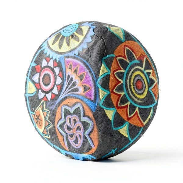 JustRed Dustless Chalk 12 Colors Kids Drawing Set-8