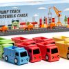 Isle of Whimsy Washable Chalk Dump Truck Kids Drawing Toy-0