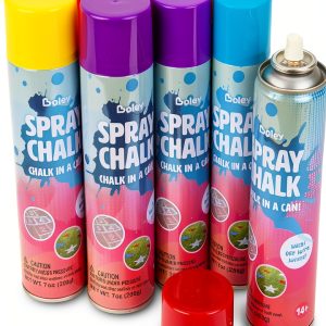 Boley Sidewalk Chalk Spray Paint Kids Outdoor Art Set-0