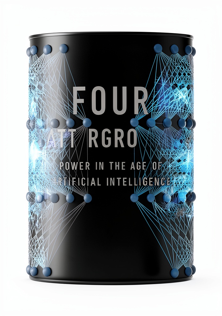 Kindle book cover showing national security and AI themes