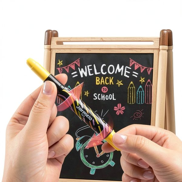 Jar Melo Kids Drawing Chalk Dustless Washable Multicolor-3