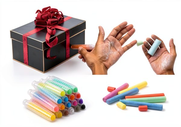 Phinus Dustless Chalk Non Toxic Washable Kids Drawing Set-3