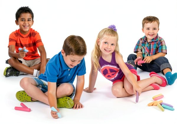 Cra-Z-Art Sidewalk Chalk 32 Pieces Non-Toxic Kids Outdoor-4