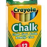 Crayola Colored Chalks Non Toxic Kids Drawing Art Supplies-0