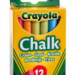 Crayola Colored Chalks Non Toxic Kids Drawing Art Supplies-0