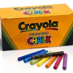 Crayola Drawing Chalk Assorted Colors Kids Art Supplies-0