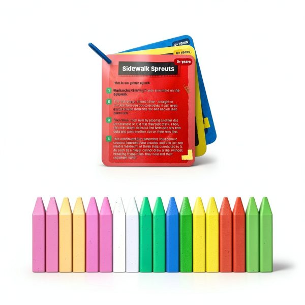 Skillmatics Sidewalk Chalk Activity Kit Outdoor Fun Kids-1