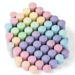 Feela Sidewalk Chalk 162 Pack Kids Drawing Colors Non Roll-0
