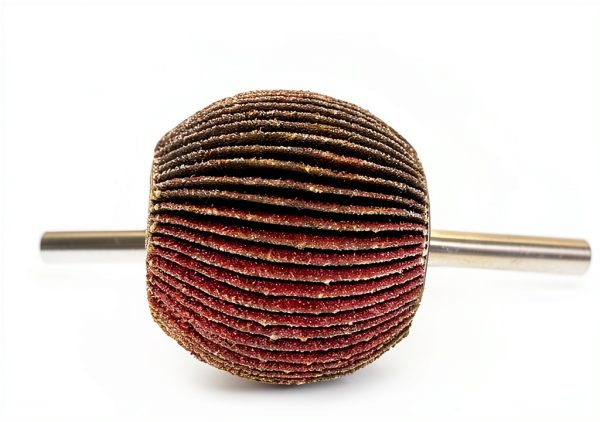 5PCS Spherical Sandpaper Flap Wheel 6mm(1/4") Shank 60-120 Grit Abrasive Rotary Tool Accessories for Polishing Ball Shape-4