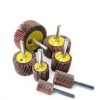 44 Pack 7 80 Grit 1 4 Abrasive Flap Wheel Set Tonmp Oxide-4