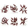 TSV 60Pcs Cone Shape Abrasive Flap Wheels, 1/8" Shank Sandpaper Grinding Heads, 80-600 Grits Flap Wheel Sander for Drill, Die Grinder-1