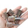 44 Pack 7 80 Grit 1 4 Abrasive Flap Wheel Set Tonmp Oxide-3