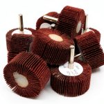 Benchmark Abrasives Aluminum Oxide Flap Wheel 2" x 1" 40 Grit 10 Pack-0