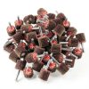 Abrasive Flap Wheel 50 Pack 1/4" Shank 1" Aluminum Oxide - Mixiflor-1