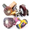 Benchmark Abrasives Aluminum Oxide Flap Wheel 2" x 1" 40 Grit 10 Pack-3
