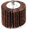 Benchmark Abrasives Aluminum Oxide Flap Wheel 2" x 1" 40 Grit 10 Pack-1